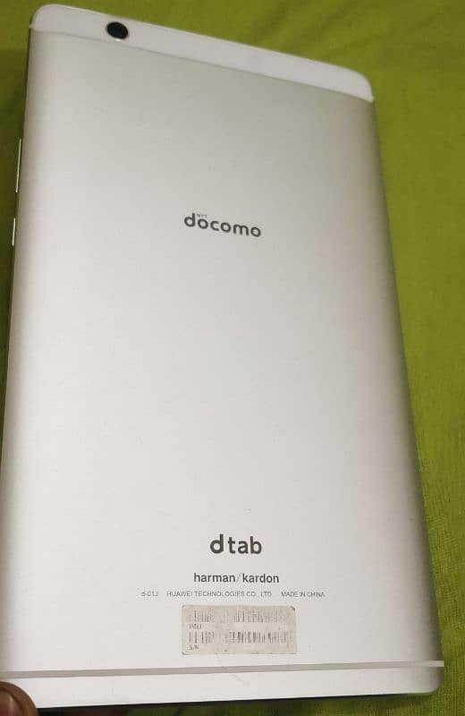 Huawei Tab Dtab m3 Docomo 3gb 16 gb like new 8