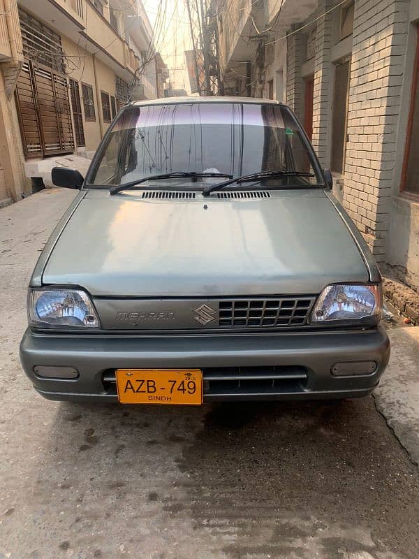 Suzuki Mehran VX 2013 in good condition 3