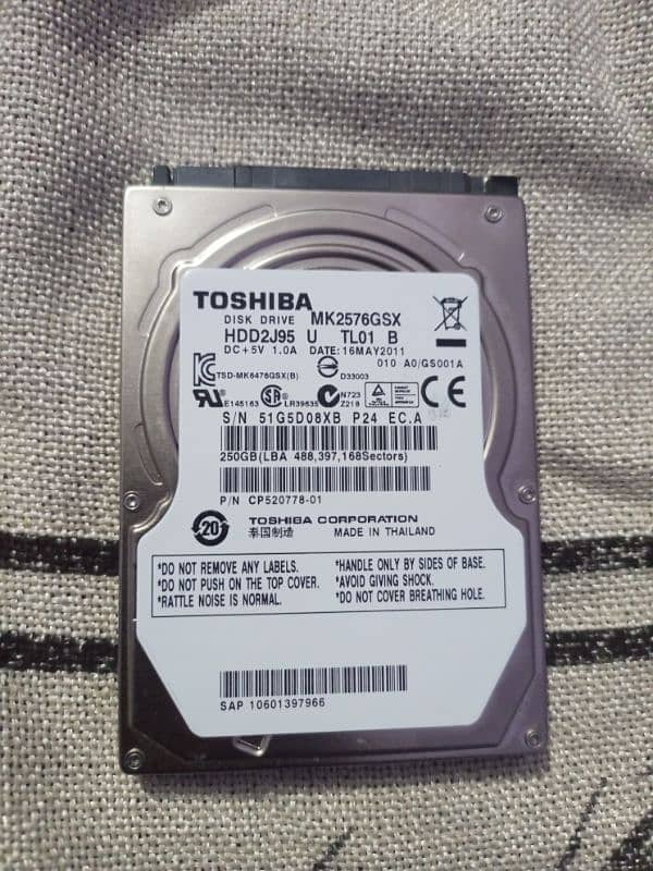 laptop hard drive 250gb 0