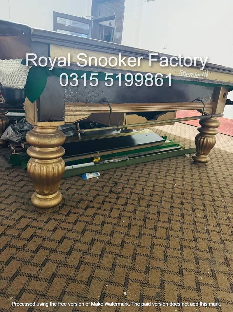 Snooker Table For Sale  / Billiards Tables/ Rasson Table / Snooker P 11