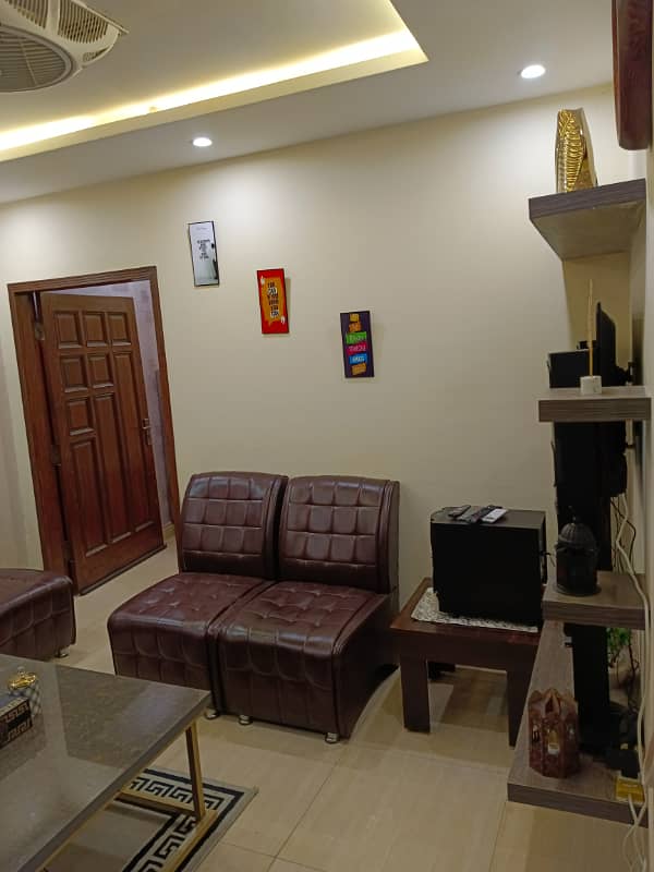 One bedroom apartment for rent on daily basis in bahria town lahore 7