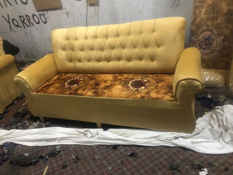 5 seater sofa set / sofa cumbed/customize sofa/velvet sofa 10