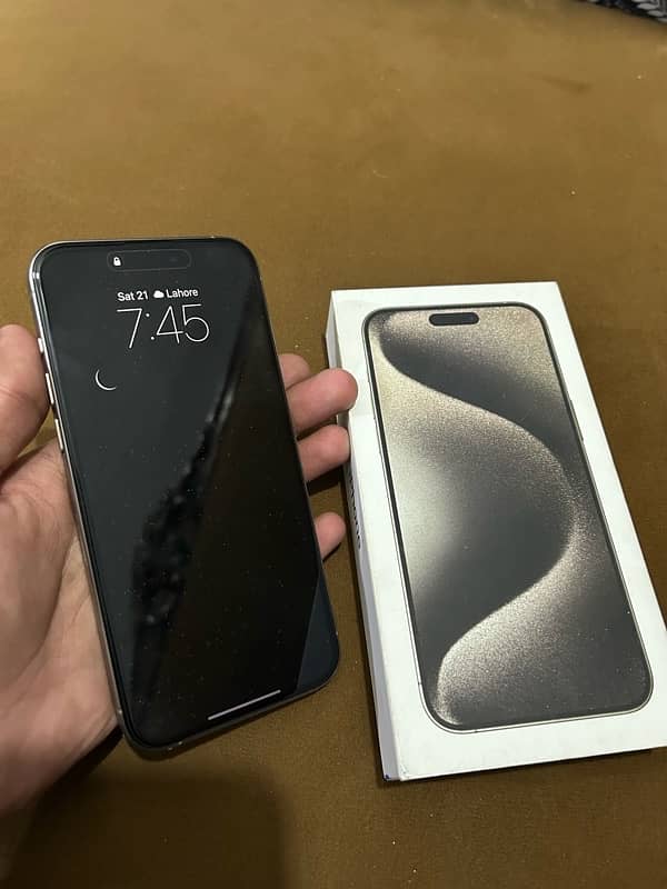 iphone 15 pro max 256gb pta approved 2