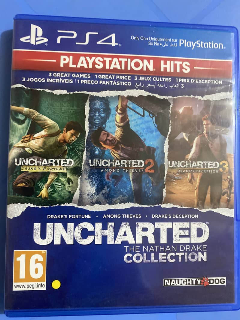 Uncharted Nathan Drake collection 3 in 1 0