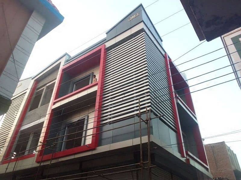 FRONT ELEVATION CLADDING SHEET 15