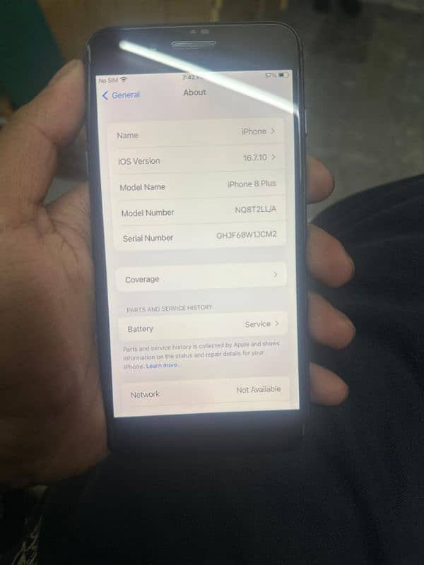 iPhone 8 plus 64 gb PTA approved 6