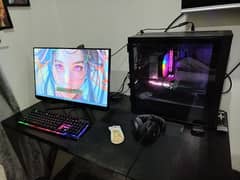 Gaming Pc ( whole setup ) Ryzen 5700x with 3080 GPU