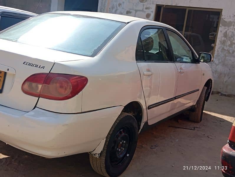 Toyota Corolla XLI 2008 coverted gli 2