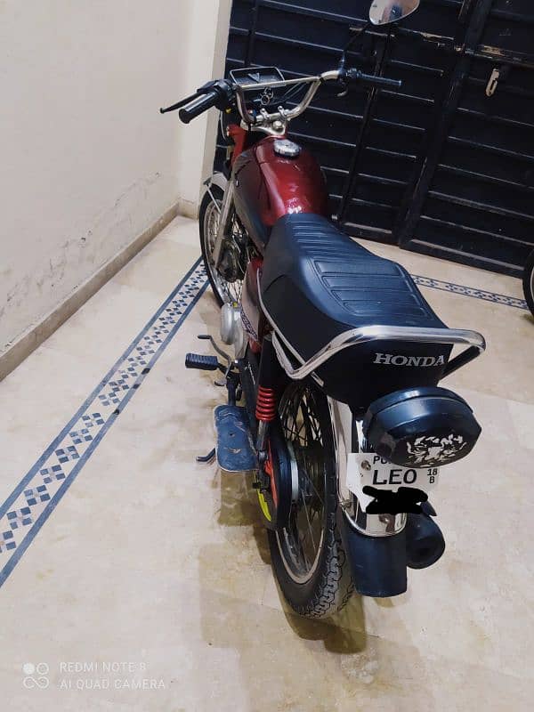 Honda 125( 2018 Model) Red color neat and clean bike O3O96881O7O 11