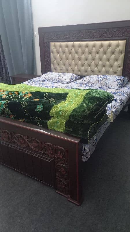 wooden bed set 2