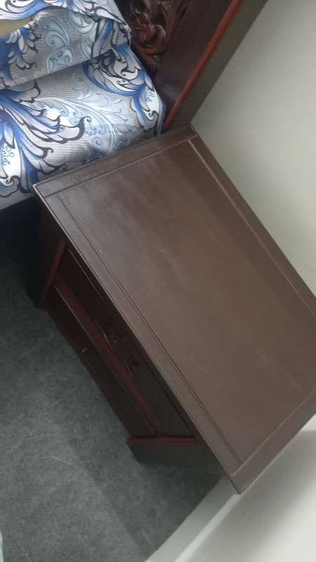 wooden bed set 5