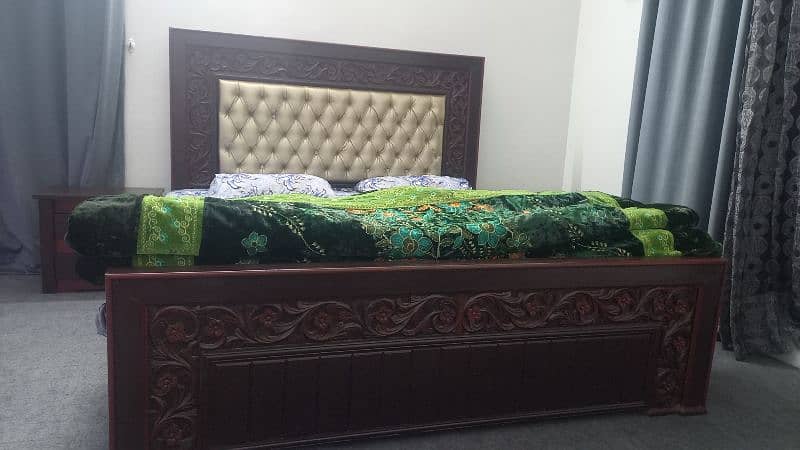 wooden bed set 6