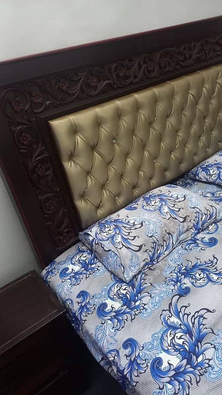 wooden bed set 7