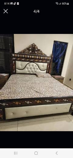 new iron bed only 6months use