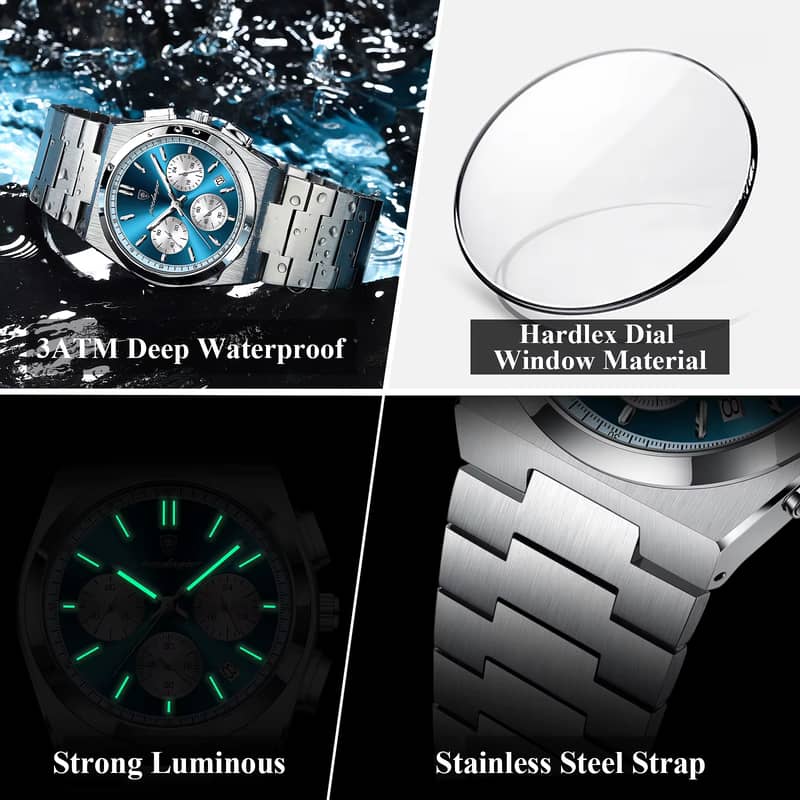 POEDAGAR Luxury Man Quartz Watch (*Limited Time *) 54 % off 3