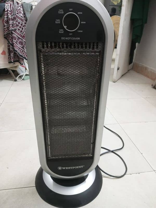 WESTPOINT DELUXE ROOM HEATER 1