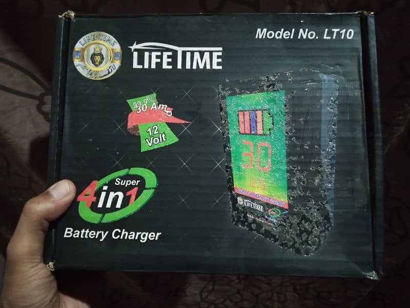 LIFE TIME BATTERY CHARGER 30A 0