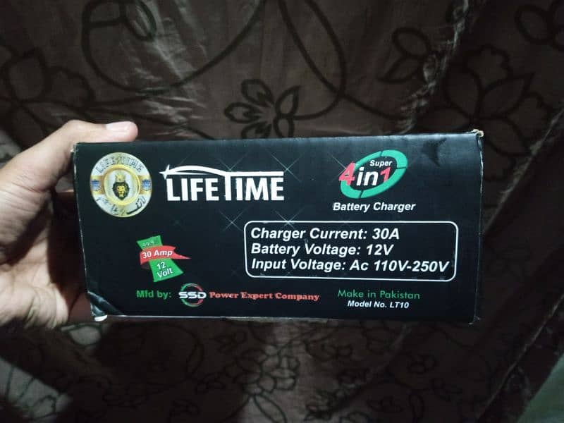 LIFE TIME BATTERY CHARGER 30A 5