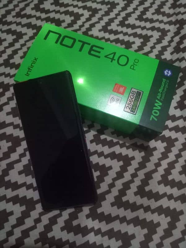 Infinix Note 40 Pro 12GB RAM256 GB ROM 0