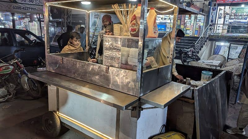 Fancy Food cart for Fries 2