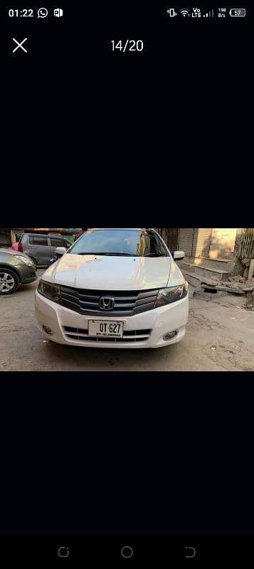 Honda city car  contact 03125025042 2