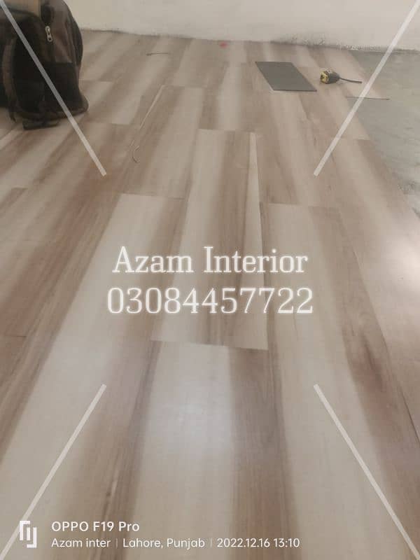 vinyl flooring window blinds wooden floor Azam Interior 6