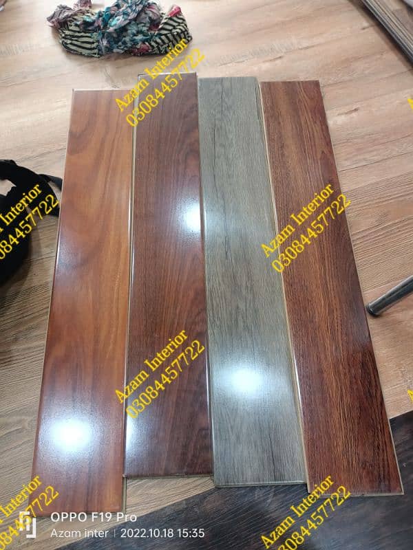 vinyl flooring window blinds wooden floor Azam Interior 9