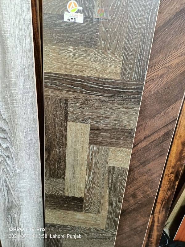 vinyl flooring window blinds wooden floor Azam Interior 13