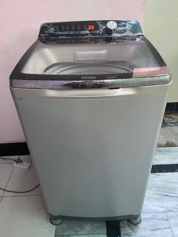 "Haier 9.5 kg Fully Automatic Washing Machine - Perfect Condition!" 7