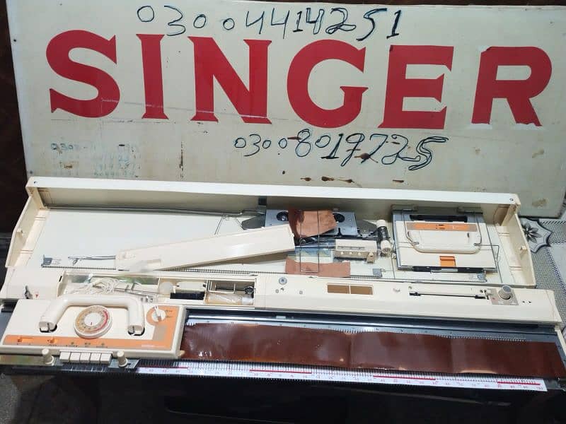 singer brother knitting machine made in Japan 12