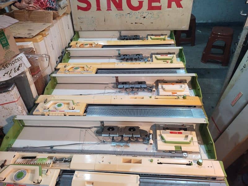 singer brother knitting machine made in Japan 14