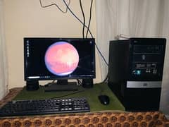 Computer system for sale with monitor,keyboard,mouse and speakers