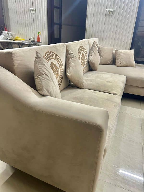 L Shaped Sofa set for sale 10/10 condition 1