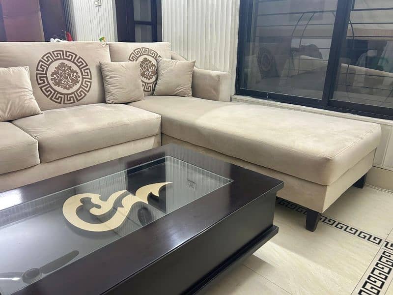 L Shaped Sofa set for sale 10/10 condition 3