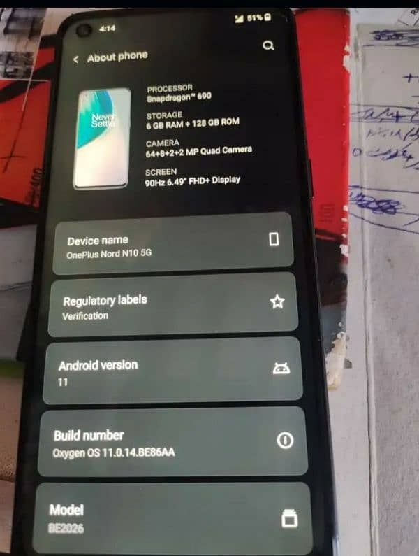 OnePlus n10 5 0