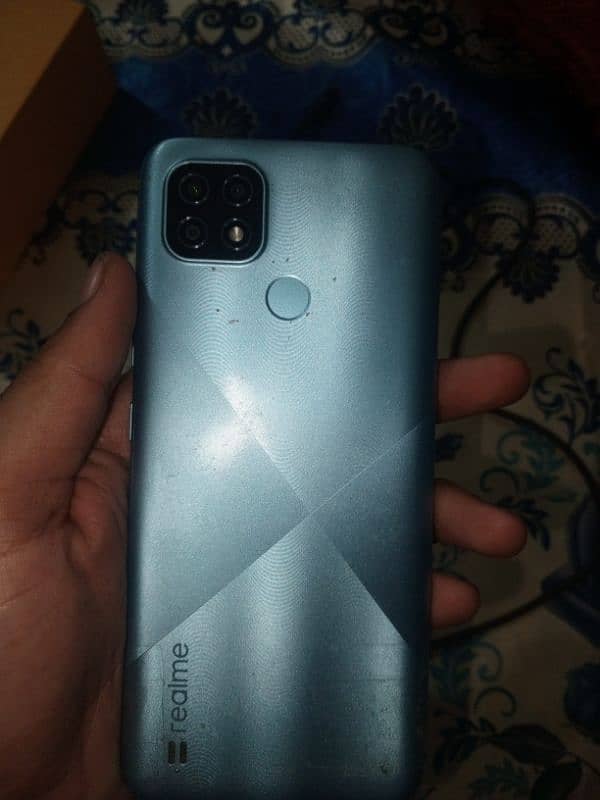 realme c21 4.64 ok condition with box and charger 2