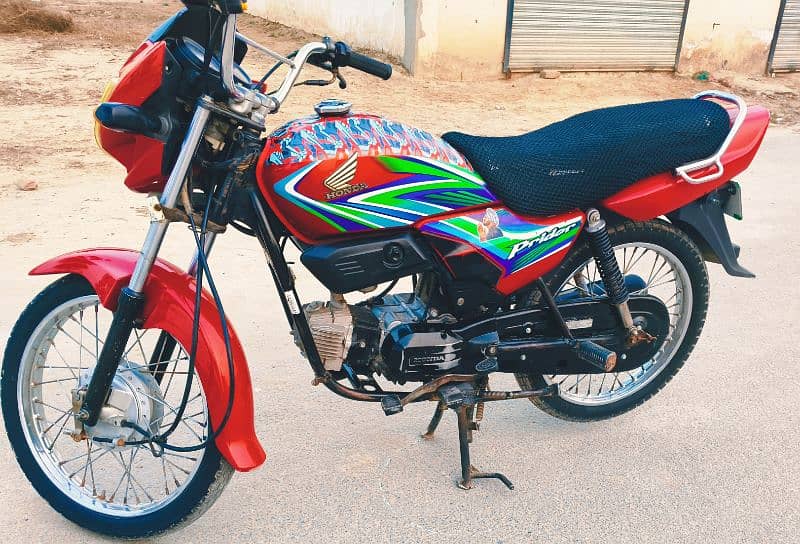 Honda Pridor 100cc 2021 All Punjab Number 1