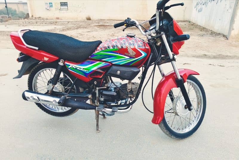 Honda Pridor 100cc 2021 All Punjab Number 4