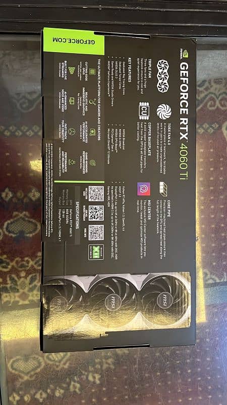 MSI RTX 4060 Ti 8GB Ventus 3X 2