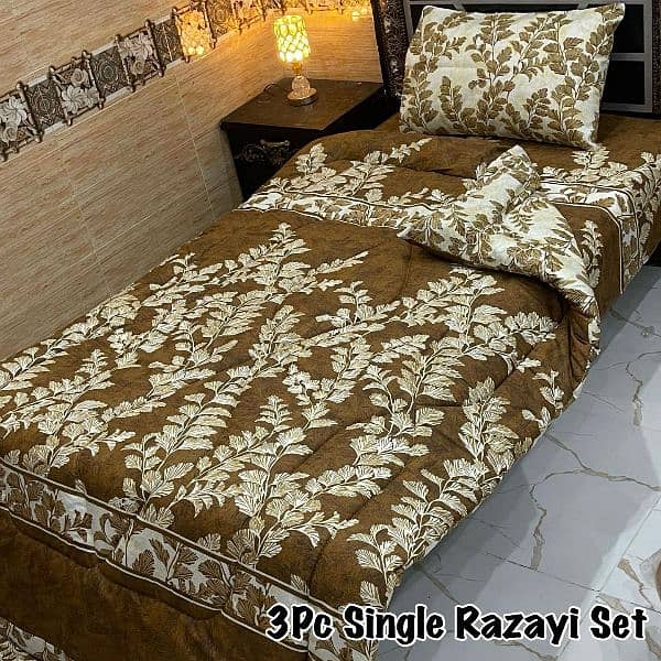 3pcs vicky razai set. whole sale price free delivery 2