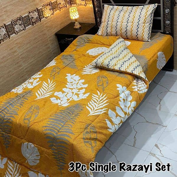 3pcs vicky razai set. whole sale price free delivery 3