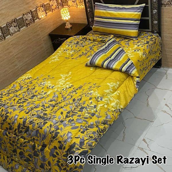 3pcs vicky razai set. whole sale price free delivery 14