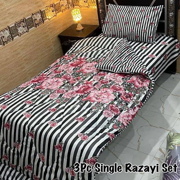 3pcs vicky razai set. whole sale price free delivery 15