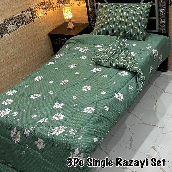 3pcs vicky razai set. whole sale price free delivery 17