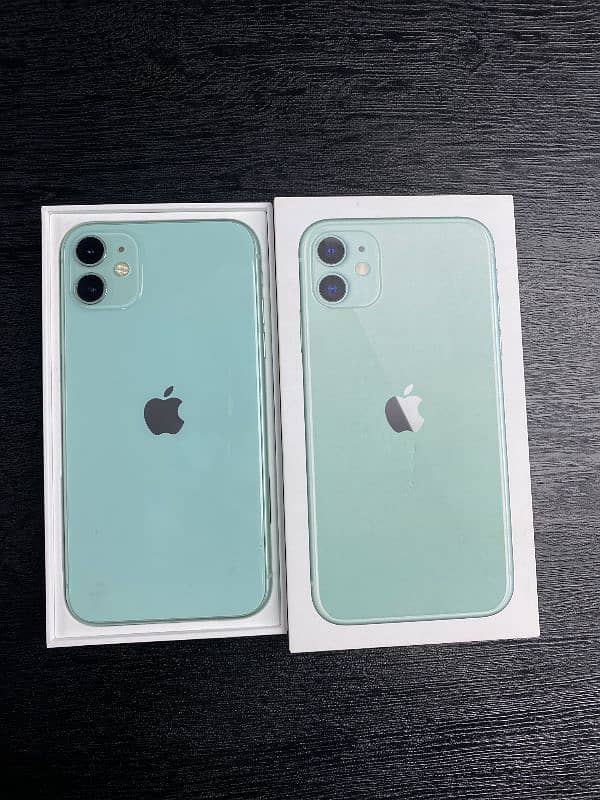 Iphone 11 128gb dual approved with box 0