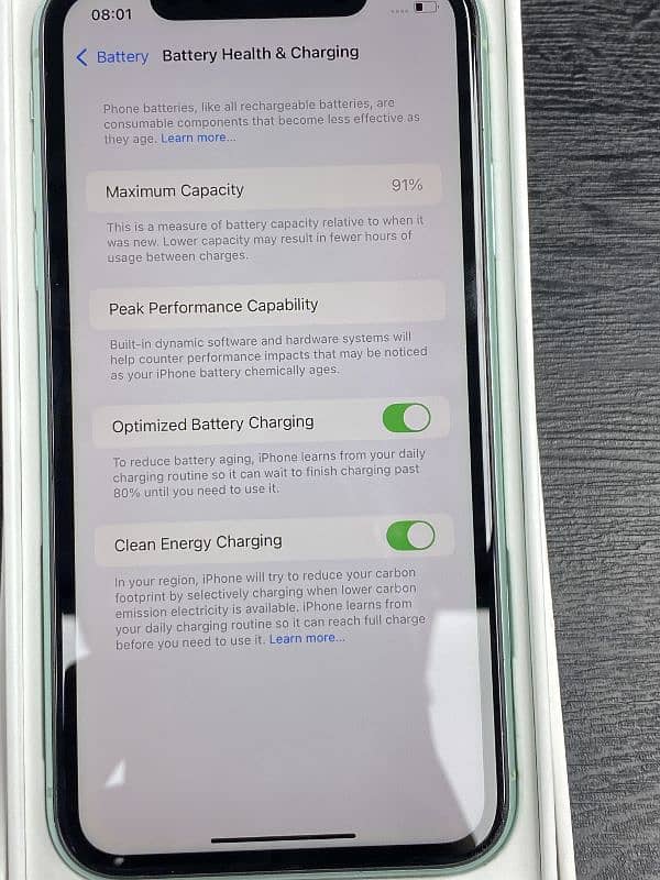 Iphone 11 128gb dual approved with box 4