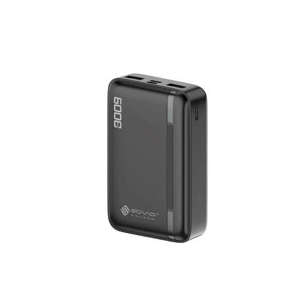 Compact & Portable 6000mAh Power-bank With  Dual USB Ports 0