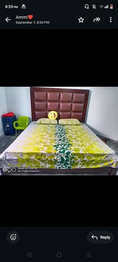 Wooden Bed King Size