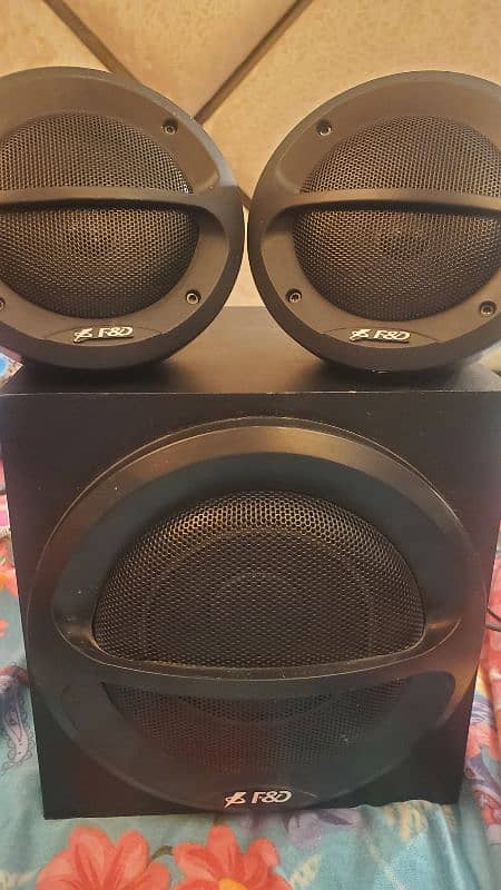 original F&D sound system imported from usa same quality as bose - jbl 2