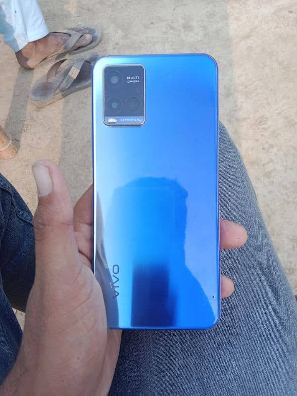 vivo y 21 condition 10by10 koi falt ni hay urgent sale 3